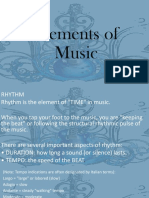 Elements of Music