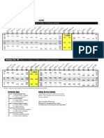 The Boat Route Timetable