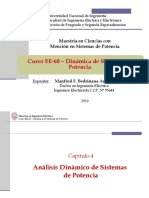 EE60 - Clase 5A - Análisis Dinámico de Sistemas de Potencia 2019-I