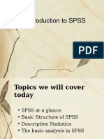 SPSS Overview