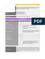 Matriz de Evaluación de Estudio Topográfico