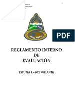 Reglamento Evaluacion