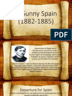 In Sunny Spain (1882-1885)