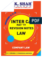 Inter Ca: Revision Notes