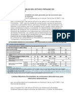 Limites Permisibles de Contaminacion - D Penal