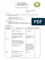 Detailed - Lesson Plan in Handicraft