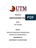 Motivation Talk