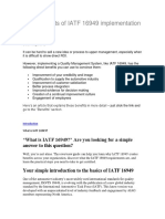 7 Key Benefits of IATF 16949 Implementation: "What Is IATF 16949?" Are You Looking For A Simple Answer To This Question?