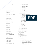 Ejercicios de Derivadas Básicas