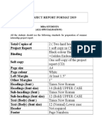 Sip - Project Report Format 2019