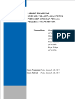 Laporan Tugas Besar Studi Kelayakan Finansial Proyek Perumahan Sepinggan Pratama PT Rachmat Agung Sentosa