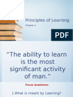 2 Principles of Learning