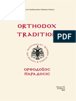 Orthodox Tradition Magazine No. 1/2003