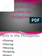 Various Art Forms Found in The Philippines