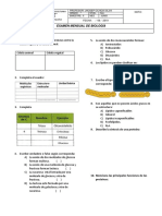 Examen Biologia 