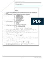 Chapter 9: Communications Systems: Learning Objectives