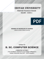 B.sc-computer-Science 2017 2018 Syllabus