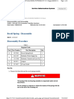 Recoil Spring - Disassemble: Shutdown SIS Previous Screen