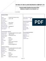 Star Health and Allied Insurance Company LTD Family Health Optima Insurance Plan