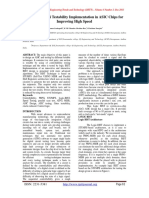 Enhanced Multi Testability Implementation in ASIC Chips For Improving High Speed