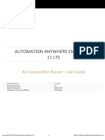 AUTOMATION ANYWHERE ENTERPRISE 11 LTS Bo PDF