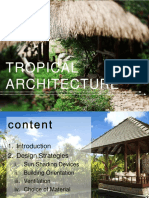 Lecture 3 - Tropical Architeture Design Strategies PDF