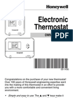 Honeywell Thermostat Manual