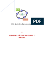 5 Funciones Cálculo Diferencial e Integral