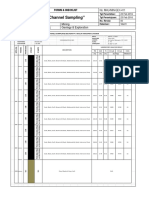 "Channel Sampling": Forms & Checklist