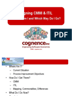 Aligning CMMI & ITIL: Where Am I and Which Way Do I Go?