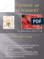 Complications of Parotid Surgery