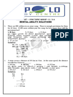 Group II Merit Test Maths..