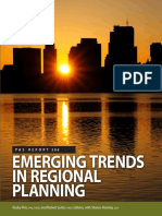 Emerging Trends in Regional Planning