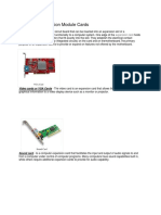 Identifying Expansion Module Cards