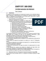 API 580-02 Inspección Basada en Riesgo Español PDF