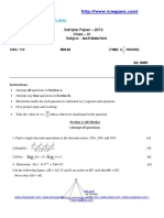 Log Log: Sample Paper - 2013 Class - IX Subject