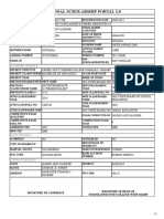 National Scholarship Portal 2.0: Registration Details