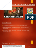 Saradha Group Financial Scandal: Presented By-Year