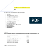 Cost Accounting Problems