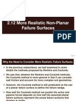 2.12 More Realistic Non-Planar Failure Surfaces