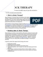 What Is Shock Therapy?