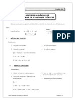 Balance de Ecuaciones