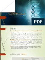 Crispr: Presented By: Anurag Chauhan (21513) M.Sc. Microbial-Biotechnology - IV Department of Biotechnology