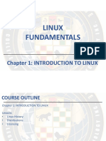 Linux Fundamentals: Chapter 1: Introduction To Linux