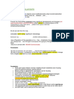 Maps and Plans/Layouts: Map/layout/plan and The Present Day/ Up To