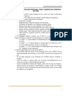 Equipos de Protección Personal para Laborar en Cámaras de Frío