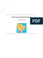 Brazil Trade Liberalization Program 