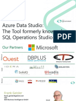  Azure Data Studio - The New Kid in Town