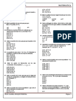 Ecuaciones de Primer Grado Ord