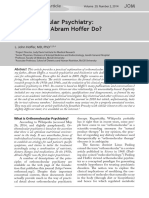 AbramHoffer Orthomolecular Psychiatry What Would Abram Hoffer Do 29.2